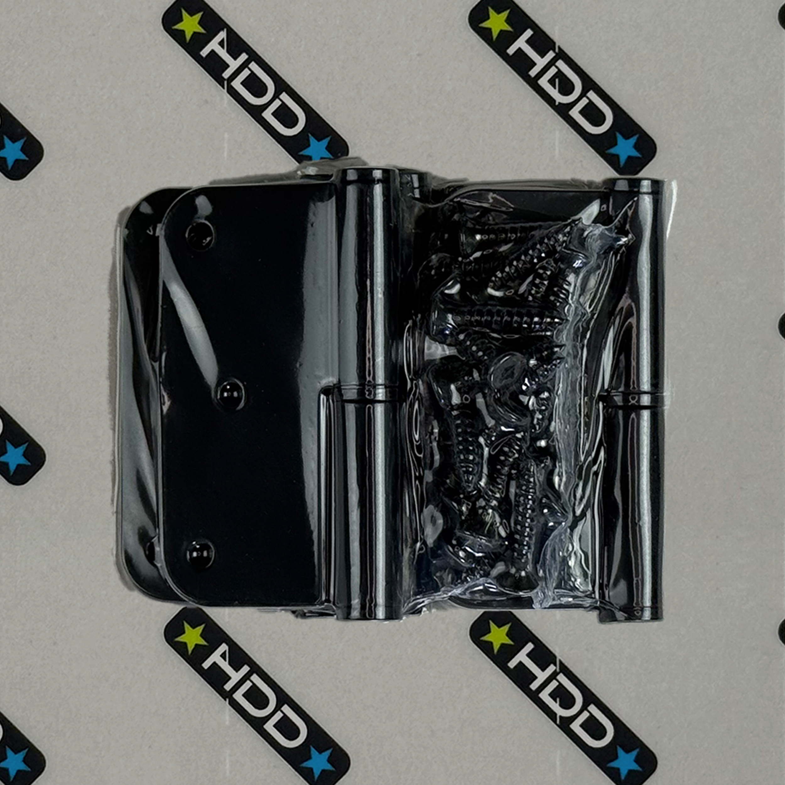 PAUMELLE SKIN HDD 80X80X2,5 NOIR GAUCHE 3PCE+VIS