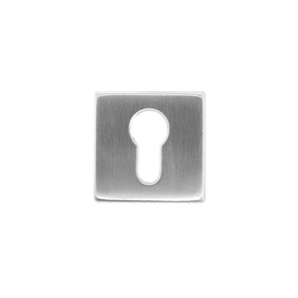 BEQUILLE FLAT SQUARE I SHAPE 19MM INOX PLUS R+E CYL