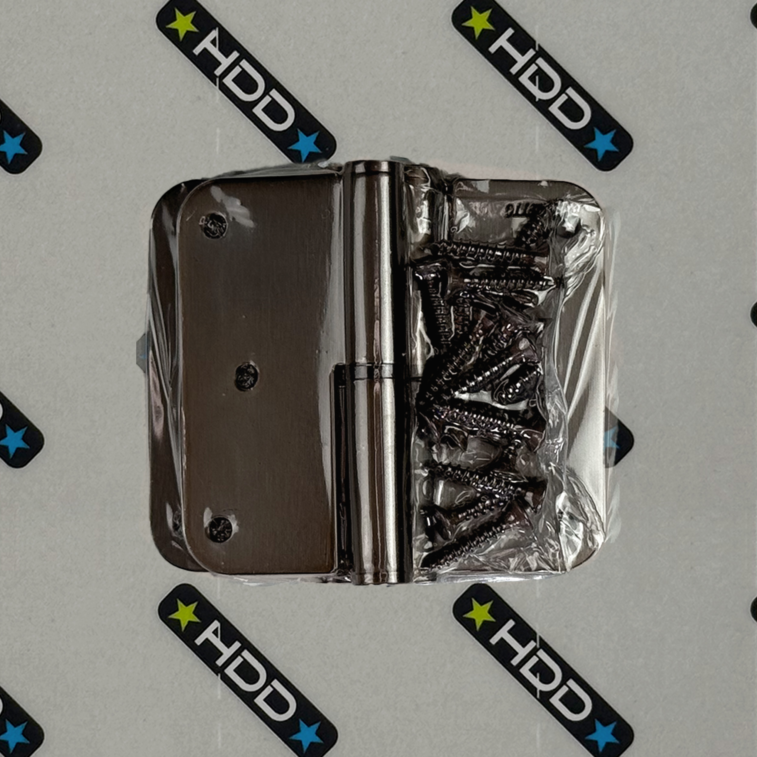 PAUMELLE SKIN HDD 76X76X2,5 FUME MAT GAUCHE 3PCE+VIS