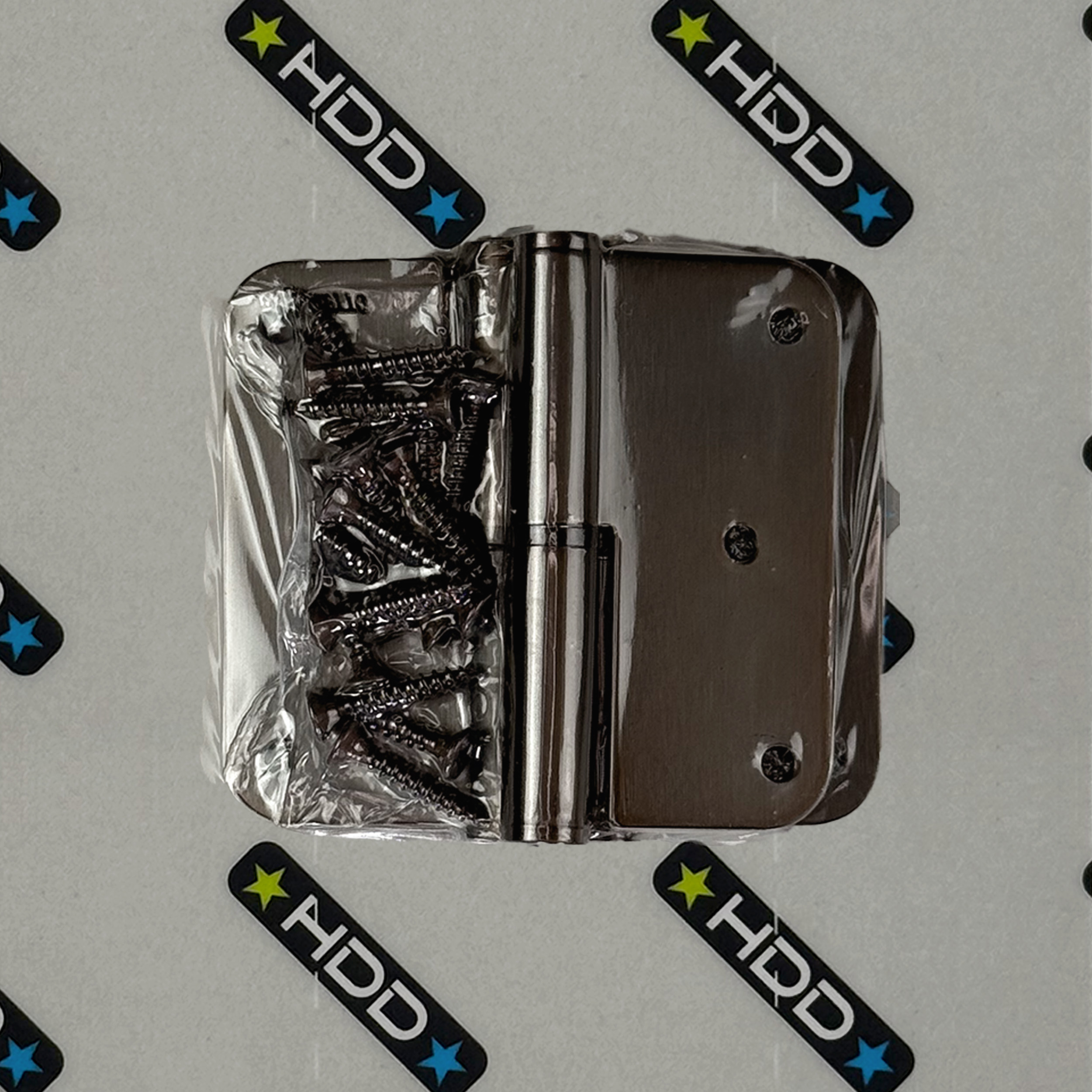 PAUMELLE SKIN HDD 76X76X2,5 FUME MAT GAUCHE 3PCE+VIS