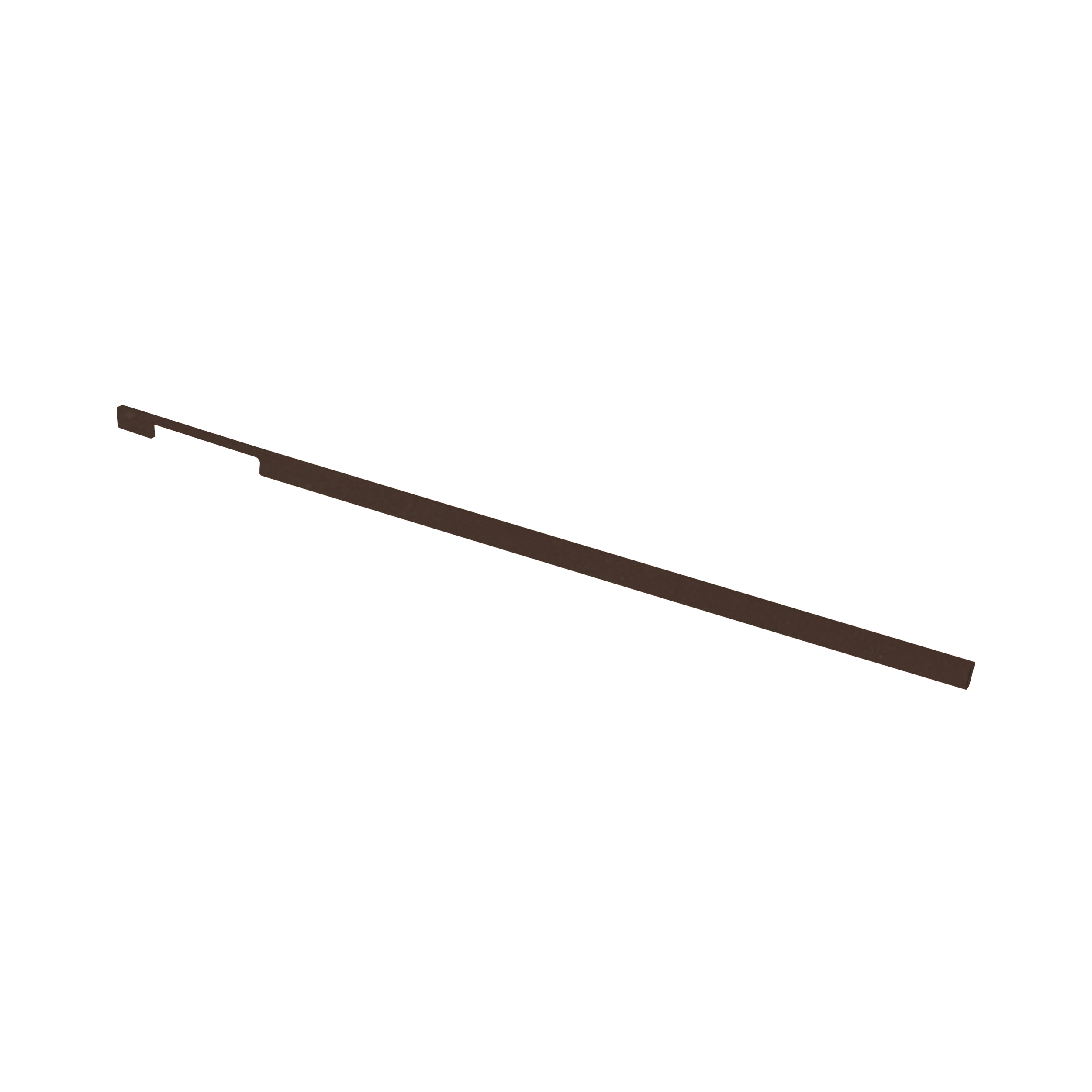 TIRANT DE MEUBLE SQUARE LONG 400MM FUME MAT