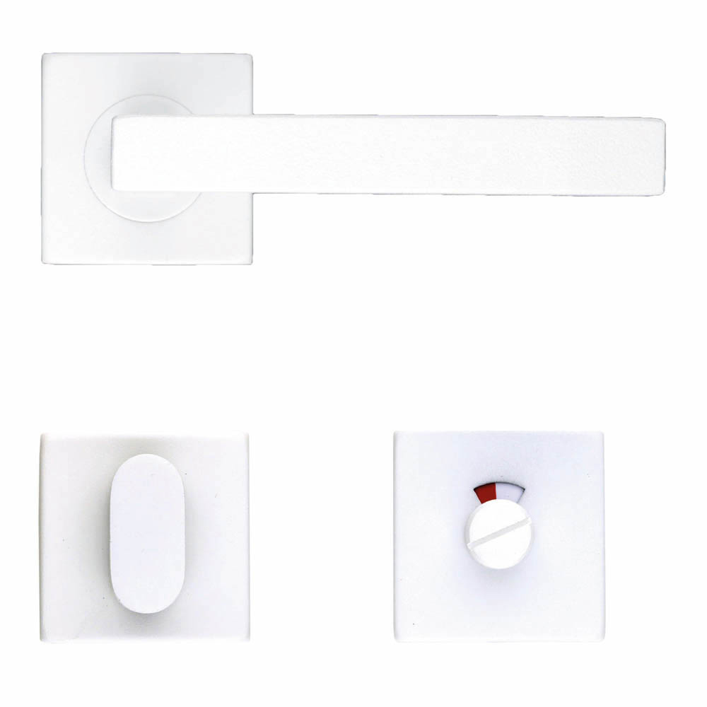 BEQUILLE KUBIC SHAPE 16MM BLANC STRUCTURE R+NO KEY