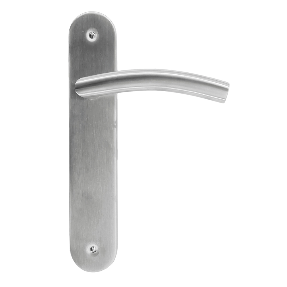 BEQUILLE GI SHAPE 19MM INOX PLUS PLAQUE+CYL 85MM