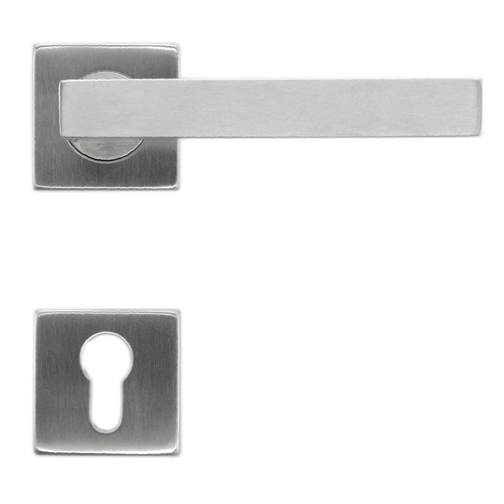 BEQUILLE FLAT KUBIC SHAPE 19MM INOX PLUS R+WC