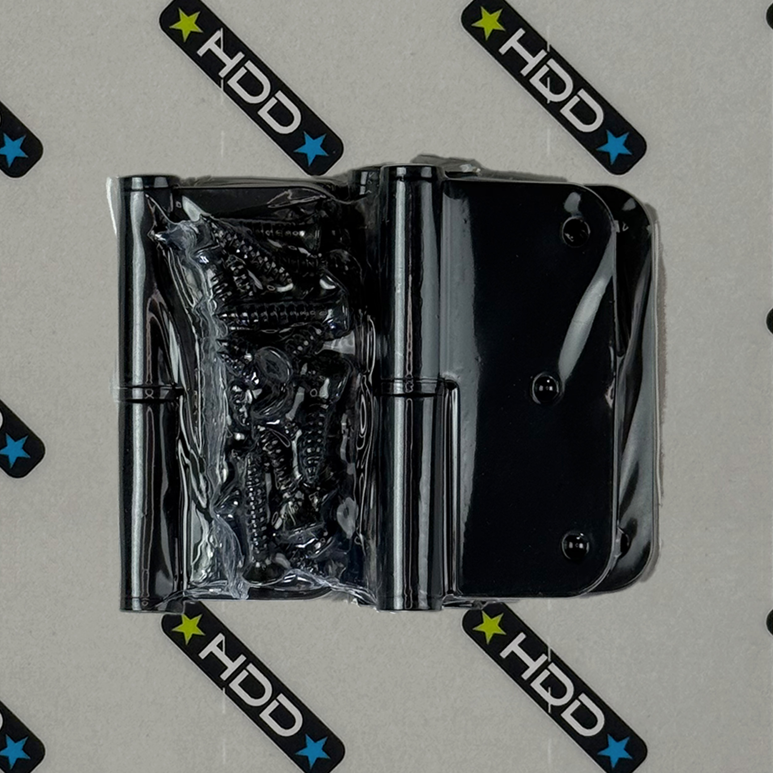 PAUMELLE SKIN HDD 80X80X2,5 NOIR DROITE 3PCE+VIS