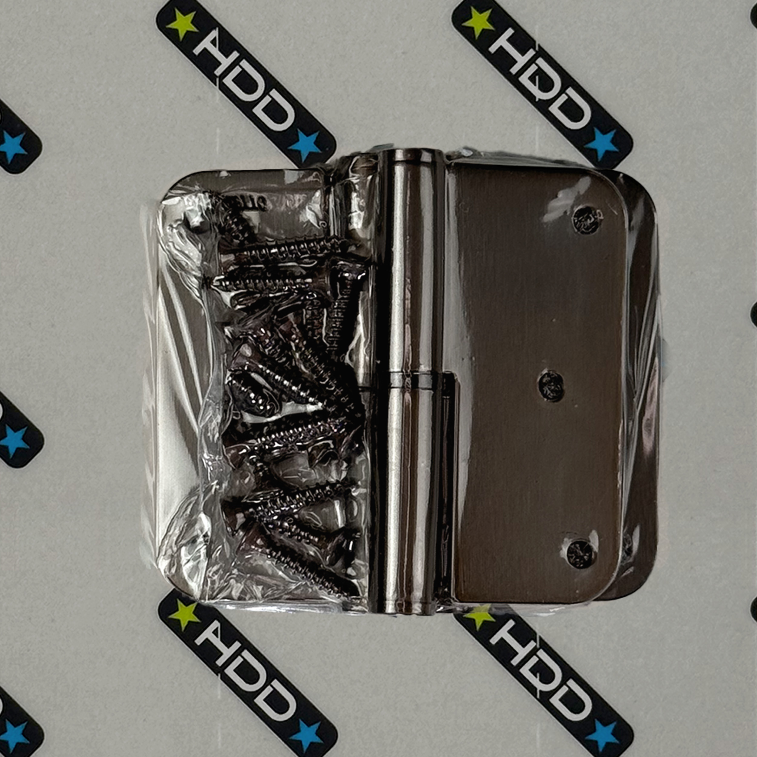PAUMELLE SKIN HDD 89X89X2,5 FUME MAT GAUCHE 3PCE+VIS
