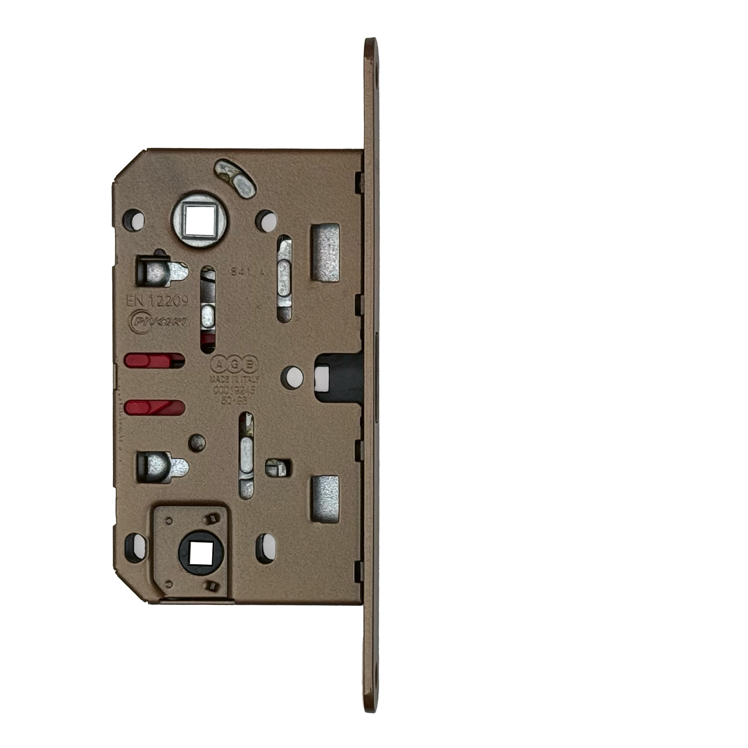 SERRURE MAGEENETIQUE AGB 18MM FUME MAT 90MM SANS CONTRE PLAQUE