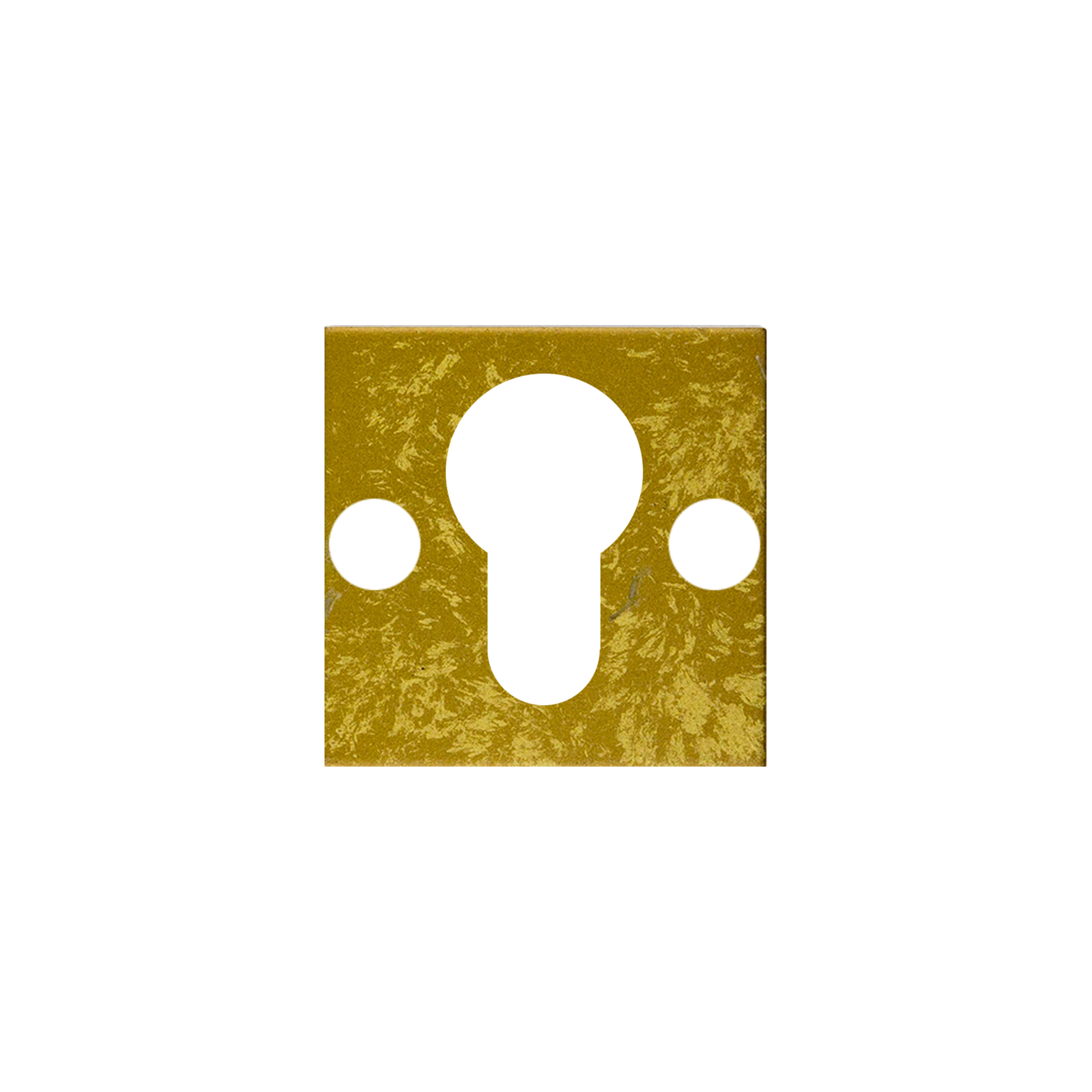 ENTREE CYLINDRE DE SECURITE HDD SQUARE EXPANSION 4MM OLD YELLOW
