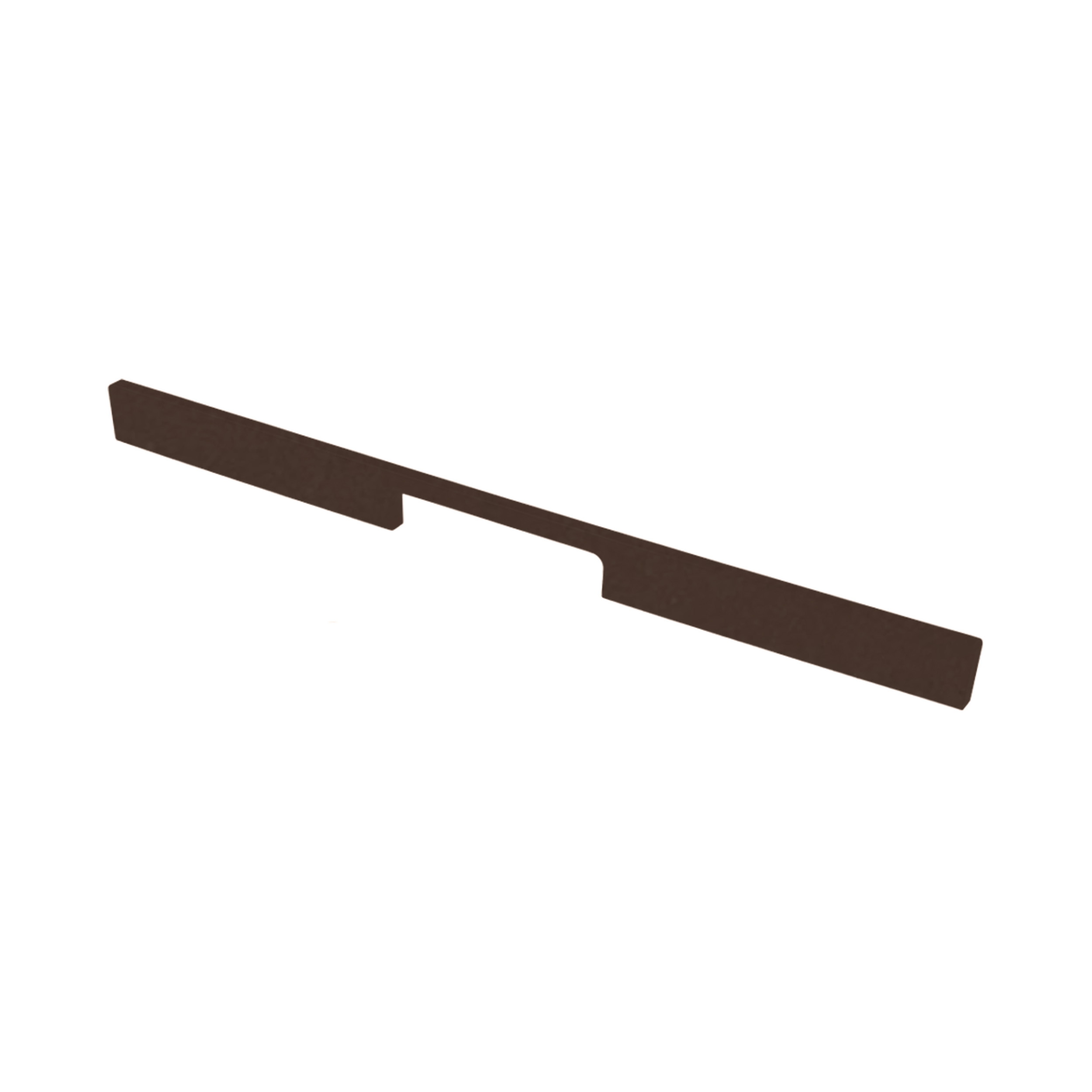 TIRANT DE MEUBLE SQUARE LONG 400MM FUME MAT