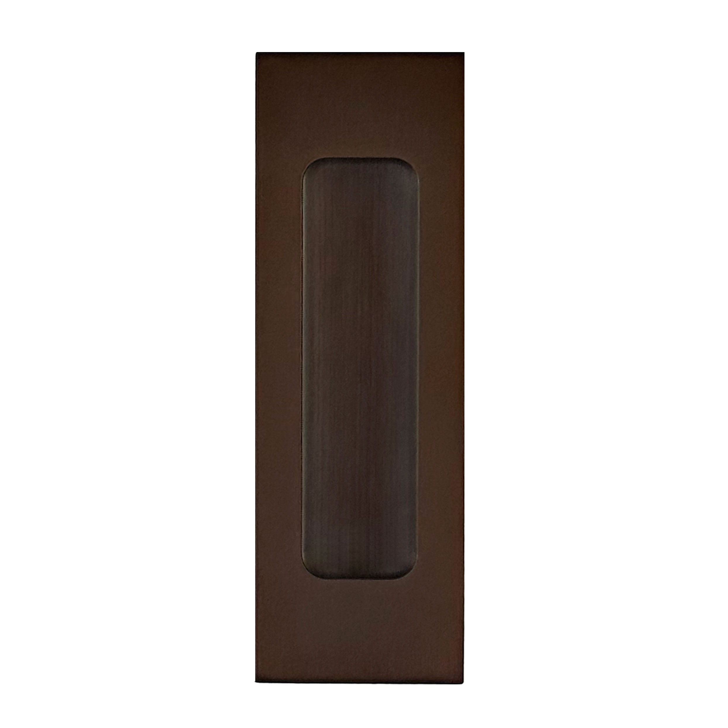 COQUILLE A ENCASTRER HDD OVALE CARRE FIN AVEUGLE FUME MAT LA PIECE
