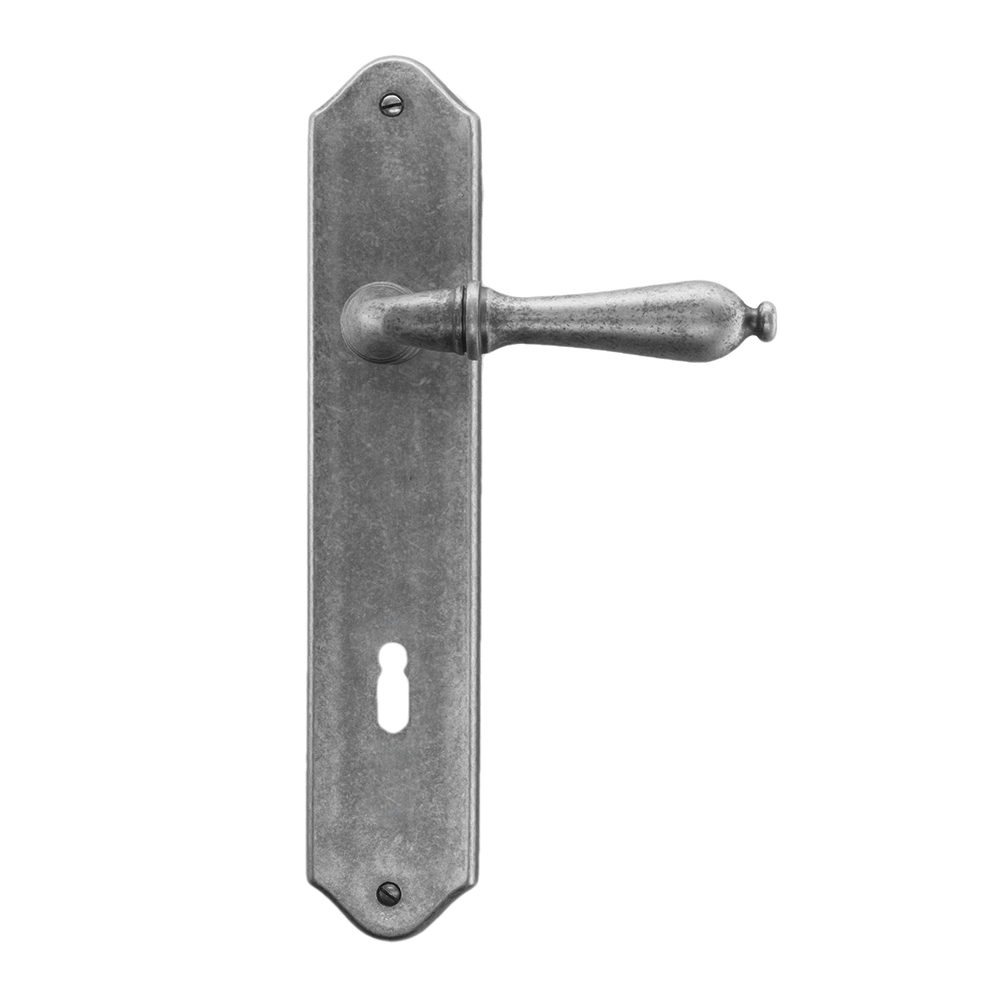 BEQUILLE PRO LISA OLD SILVER PLAQUE+KEY 110MM